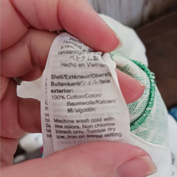 J.crew Factory Leaf Print Chino Shorts Size 6 - Picture 8 of 9